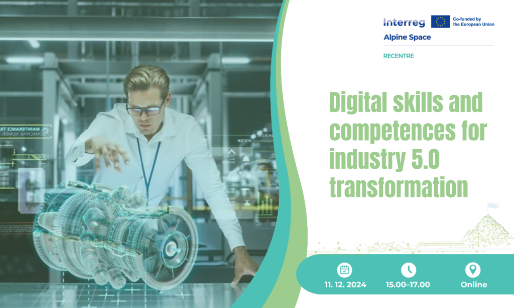 Webinar:  Competenze digitali per la trasformazione verso l’Industria 5.0